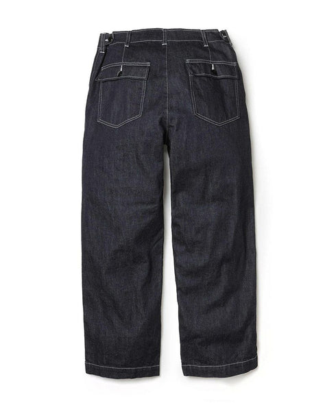 MR.OLIVE / RINSE WASH 12oz CRUNCH DEINIM / UTILITY PANTS / ミスターオリーブ リンスウォッシュ 12オンス クランチデニム / ユーティリティパンツ